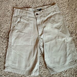 Carhartt Men's Tan Flat Front Shorts